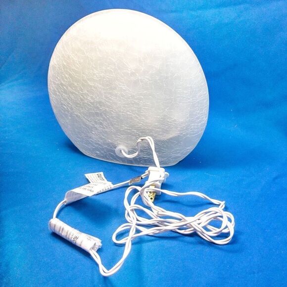 Spring Florals Glass Lighted Vase Signed Home Decor Illumination - Picture 5 of 14